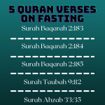 5 Quran Verses on Fasting in Ramadan 5 Quran Verses on Fasting in Ramadan